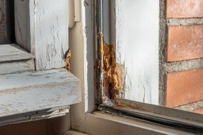 Damaged Window Frames